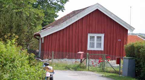 Das historische Dorf auf Brännö Das alte Dorf Brännö