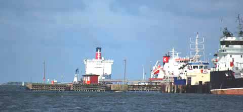 Ankunft der Stena Line in G�teborg