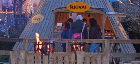 Lappland zu Besuch in Liseberg